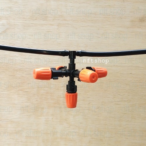 Five Way Sprinkler - Nozzle Misting Tee Selang 7mm