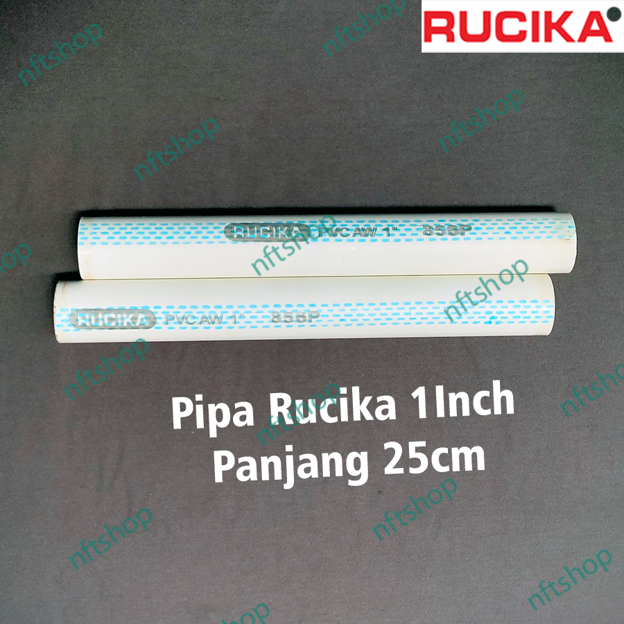 Pipa PVC Rucika AW 1 Inch Panjang 25cm