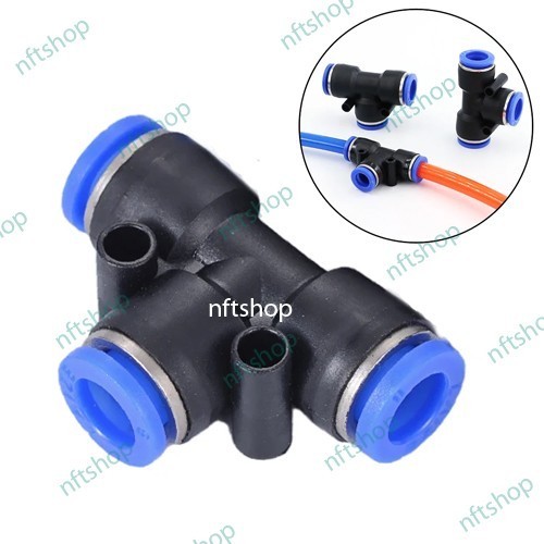 Pneumatic Slip Lock Tee PU 6mm