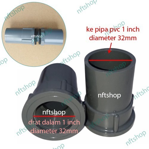 SDD - Sok Drat Dalam 1 Inch