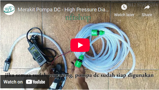 Merakit Pompa DC